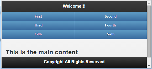 jQuery Mobile Navbars jQuery mobile tutorial by Wideskills